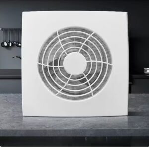 Bathroom Window Wall Mount Duct Exhaust Fan Fashionable Design for Toilet Ventilation