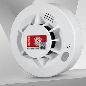 Wireless smoke detector for commercial and home use, smart fire alarm, connected to mobile phone, fire probe.
