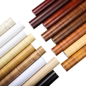 Supplier Furniture Removable Waterproof Wood Contact Paper Peel and Stick Wallpaper Self Adhesive Shelf Liner