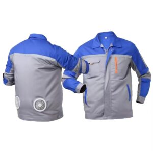 Work uniform summer clothing stain-resistant fan clothing 24V refrigeration air conditioning clothing outdoor heat dissipation and heatstroke protection labor protection clothing