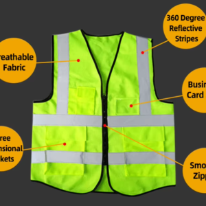 GUARDEVER Customized Industrial Machinery Worker High Visibility Australian Construction Reflective Safety High Visibility Workwear