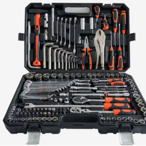 180 pieces per set - Set of automotive repair tools - Ratchet wrench - Automotive mechanic socket kit - Tool box set - Combination socket wrench - Socket tool set