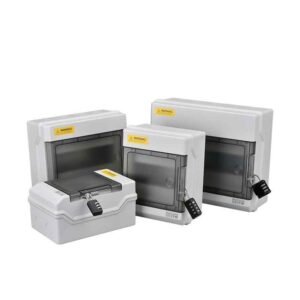 High-end flame retardant waterproof plastic distribution box air switch box leakage protection loop charging pile photovoltaic junction box lighting