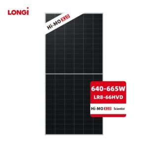 Longji Black Cat X10 three-proof components single and double glass 640-665W single crystal high-efficiency single-double-sided power generation single-glass three-proof