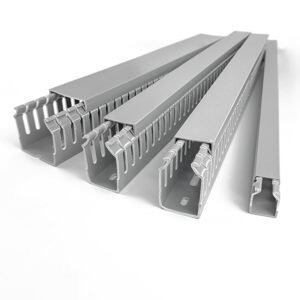 PVC industrial wiring channel distribution cabinet electrical box wiring channel open-loaded plastic flame-retardant wire open wiring